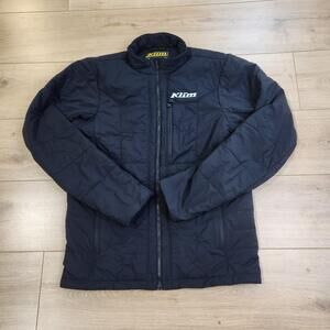 Klim Override Jacket Mens Medium Black Insulated Full Zip Moto Outdoor Riding